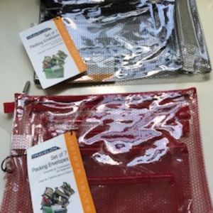 Travelon packing envelopes